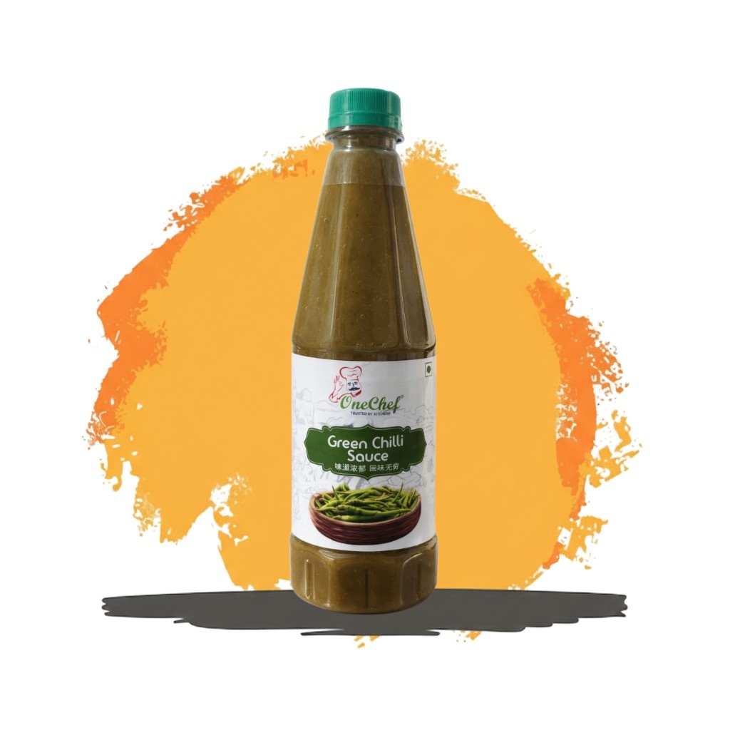 OneChef� Bottle Green Chilli Sauce